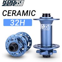Koozer 350 Ceramic Hub 60t Ratchet 32-Hole Boost Cr-Mo Steel Axle Front 15x110 Rear 12x148 141mm Mtb Microspline HG Cube
