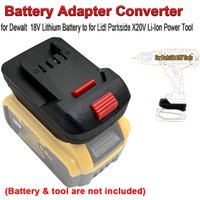 Battery Adapter Converter for Dewalt Li-ion Battery to for Lidl Parkside X20V Power Tool, Easy to Install