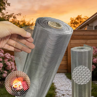 Suitable for Ventilation Cages Garden Windows and Filter Screens 304 Stainless Steel Mesh Woven Metal 30 Mesh Hole 0.07mm