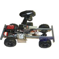 TOYAN L200 Twin Cylinder Methanol Engine Homemade Four Wheel Drive Chassis Model Remote Control Car Chassis Gearbox Engine Parts