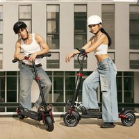 SUNNIGOO N3MAX/N3LMAX Elektroroller, 31 MPH Höchstgeschwindigkeit, 34 Meilen Reichweite, NFC-Unterstützung, abnehmbarer Sitz, 10" All-Terrain-Reifen, Scheibenbremse