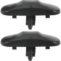 2Pcs 2KD955985 Car Front Windshield Cleaner Water Spray Nozzle Jet for PASSAT B6/7 GOLF MK5 MK6 TIGUAN TOURAN BEETLE SUPERB SEAT