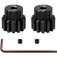 32P 13T Pinion Gear 3943X Hardened Steel for Traxxas TRX4 TRX6 Slash Rrustler Stampede Raptor 4x4 VXL Upgrade Accessories