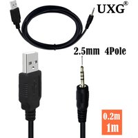 1Pc 2.5mm New USB Charger Power Cable Cord for Synchros E40BT/E50BT Headphone J56BT S400BT S700 Easy To Use Durable CE1789