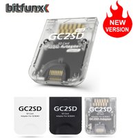 BitFunx GC2SD Micro SD Card Adapter Memory TF Card Adapter Swisss For Nintendo GameCube/Wii Console