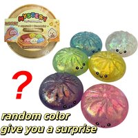 Giant Dumpling Squishy, Jumbo Steamed Bun Squeeze Stress Reliever Soft Slow Rising Simulation Food Fidget for Kids Adults