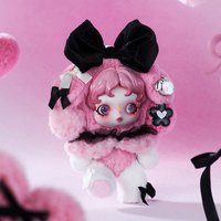 POP MART SKULLPANDA × MY MELODY Plush Pedant Sanrio Collectable Cute Figure Keychain Bag Charm Gift Toys Action Figure