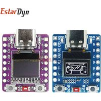 Estardyn ESP32-C3 0.42 Inch OLED Development Board, SuperMini WiFi Bluetooth with Ceramic Antenna for Arduino