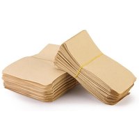 100Pcs 10*6cm Kraft Paper Seed Bag Garden Home Seed Soaking Bag Pollen Isolation Bag Seed Storage Bag