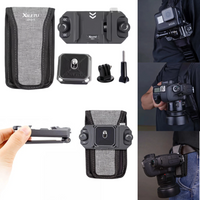 Camera Clip With Plate Camera Quick Release System For Sony Nikon Fuji DSLR Action Camera Backpack Camera Strap Mount