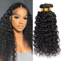 Water Wave Bundles Human Hair 30 32 Inch Deep Wave Hair Extensions For Women Brazilian Remy Weaving Raw Human Hair Bundles