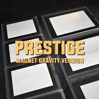 Prestige (Magnet Gravity Version) Magic Tricks Visual Prediction Board Stage Mentalism Illusions Gimmicks Comedy Magia Props