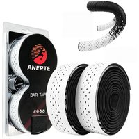 ANERTE Bicycle Handle Bar Wrap Tape Road Cycling Bar Tape Shock Absorption Silicone EVA Anti-slip Breathable Riding Handle Tape