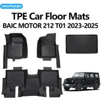 For BAIC MOTOR 212 T01 2023-2025 Fully Enclosed Floor Mat Car Interior Decoration Beijing 212 Accessories TPE Car Floor Mats
