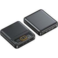 Power Bank Shell Kit with Digital Display 3-section 18650 Battery Pack No Welding DIY Transparent Power Bank Accessories
