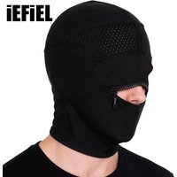 Zip Open Head Cover Mask Cosplay Costume Hood Face Mask Breathable Headgear for Military Tactical Identity Halloween Party Mask