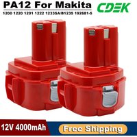 Batterie Ni-Mh pour Makita PA12, 12V, 4000mAh, 1200, 1220, 1201, 1233SA, B1235, 1222-5, Power Tool 24.com