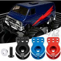 AXSPEED Aluminum Alloy Servo Mount for Tamiya Lunch Box 1/12 RC Car Monster Truck Upgrade Parts