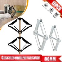 10Pcs Cassette Repairer 86mm Dark Box Repair Screw Plug Switch Old Socket Boxes Replacement Fixed Wall Repair Box Support Rod