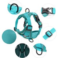 Reflective Trim Cat Harness Leash Breathable Vest Style Adjustable Cat Harness Escape Proof Adjustable Reflective Cat Harness