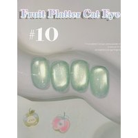1–18 Stück WS Obstteller, Katzenauge, Gelpolitur, grüner Nagel, Eis, transparent, Nagelkunst, rosa, blau, lila, grün, Glasperlen, Nagelzubehör