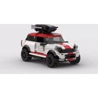 MOC MINI Countrymanspeed JCW racing Racer Building Blocks Brick Creative Garage Toys for Boys Gifts