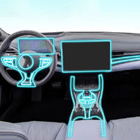 Interior Film for BYD Seal 2022-2023 Car Piano Board Protection TPU Transparent Self-adhesive Paint Film Anti Scratch Refit PPF