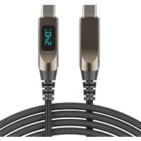 240W USB C to USB C Cable 5A Type C to Type C Braided Data Cord PD Fast Charging Phone Charger Wire for iPhone 16 Samsung Xiaomi
