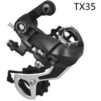 AliExpress NONE 1PC TX35 Mountain Bike Rear Derailleur Compatible with 6/7/8 Speed Bicycles Trigger Shifters Shift Levers MTB Transmission Kit