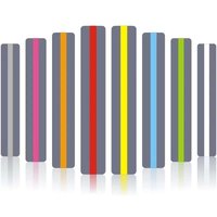 1-8Pcs Guided Reading Strips Highlight Strips Colored Overlay Highlight Bookmarks for Crystal Children Teacher Supply Assistant