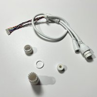 Ethernet Lan Cable PoE RJ45 Network Cable 10 Pin 10 Core For Hikvision IP Camera Indoor Dome Shell Housing