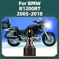 For BMW R1200RT 2005-2012 2013 2014 2015 2016 2017 2018 Motorcycle 10000LM LED Headlight Bulb 6500K CSP Turbo Diode Headlamp 12V