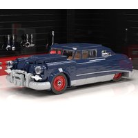 City Car Model MOC Building Bricks Classic Vintage Car Modular Technology Children Holiday Gifts Assemble Toys Suit