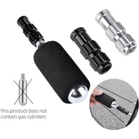 Aluminum Alloy CO2 Bicycle Tire Inflator Pump Mini Bike Tire Pump Tool CO2 Pumps Inflator Head for Cycling Accessories