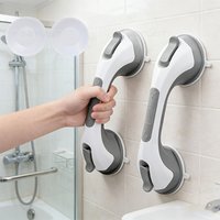 Heavy Duty Shower Grab Bar, Suction Bar Handle, No Drill Shower Handle, Suitable For Elderly, Senior, Disabled, For Bathroom