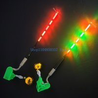 Outdoor Fishing Rod Lighting Stick Bites Alarm Removable Fishing Luminously Stick Electronic Poles Lamp For Night Fishing