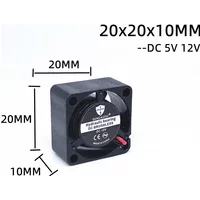 2010 5V 12V 2CM 20MM Fan 20*20*10MM Cooling Fan Ultrathin Fan Mini Laptop Fan 2wire