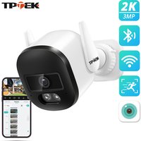 2k 3MP WIFI Camera Outdoor IP66 Surveillance Security Protection Video IP Camera Wireless AI Human Detect iCSee CCTV Bullet Cam
