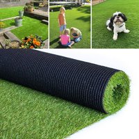 Artificial Grass for Pets 1M 5M, Durable SelfDraining System Fake Lawn Mat, Natural Simulation for Patio Balcony Outdoor Indoor