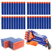 Toy Gun 7.2cm 100pcs Darts for Nerf Soft Hollow Hole Head 7.2cm Refill Darts Bullets for Nerf Series Kid Children Gift Pistolet