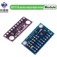 ADS1115 16 Bit I2C Module Precision ADC 4 Channel Development Board Pro Gain Amplifier 2.0V to 5.5V for Arduino