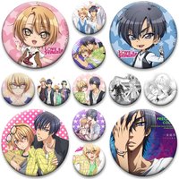 Sena Izumi Cute Cartoon Badge Anime Love Stage!! Round Brooches on Backpack Accessorys Handmade Tinplate Pins for Jewelry Gifts