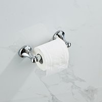 Drill installation - chrome-plated toilet paper holder for bathroom, toilet, bathroom accessories