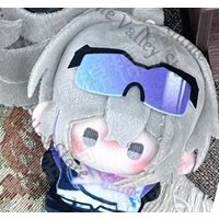 Anime Honkai: Star Rail Silver Wolf 999 Cosplay Printing Body Fluffy Cotton Maumet Pendant Cartoon Puppet Keychain Adorn Gift