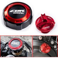 For HONDA CBR600RR CBR 600 RR 600RR 2007 2008-2023 Accessories Motorcycle front brake fluid tank cap and engine oil filling port