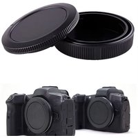 1/2sets Rear Lens Dust Cap RF + Front Camera Body Cover For Can&n EOS R RP EOSR Camera RF Mount Lenses Replace R-F-5
