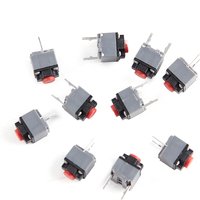 Kailh Mute Micro Switch 6x6x7.3mm 10Pcs Silent Button For Wireless Mouse High Durability Low Noise Gaming Home Office Accessory