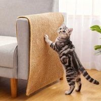 1PCS Cat Scratching Pad, Sisal Cat Mat Scratching Mat, Protecting And Sofa Pet Furniture Accessory, Modern Durable Pet Accessory