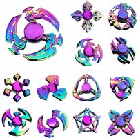 3Pcs Metal Spinner Fidget High Speed Hand Spinners Stress Relief Fidget Toy Birthday Party Favors Classroom Prize for Kids Adult