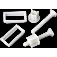 1Pair Seat Cover Plate Replacement Toilet Seat Repair Screws Bathroom Accessories Universal Lid Hinge Repair Bolts Seat Fittings